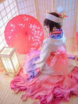 《阴阳师手游》樱花妖觉醒 C O S P L A Y_0001