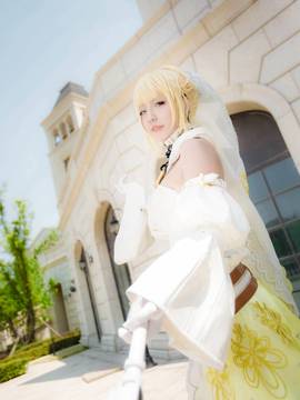 《Fate Grand Order》尼禄花嫁满破 C O S P L A Y_❤——尼禄花嫁——❤ (8)
