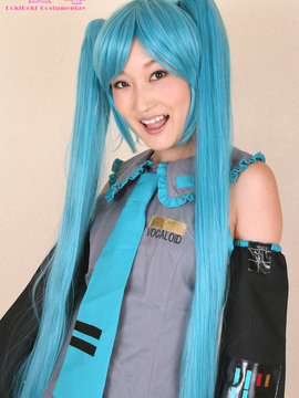 [Cosdoki] Vocaloid - Hatsune Miku cosplay 2_003