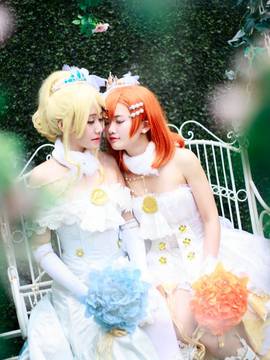 《Lovelive！》绘里&果果花嫁ver C O S P L A Y_0007