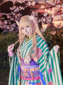 《路人女主的养成方法》英梨々和服ver C O S P L A Y_0010
