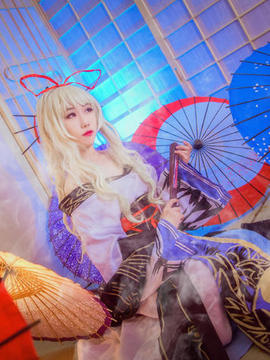 《东方project》 和服八云紫C O S P L A Y_0004