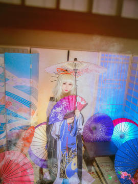 《东方project》 和服八云紫C O S P L A Y_0010