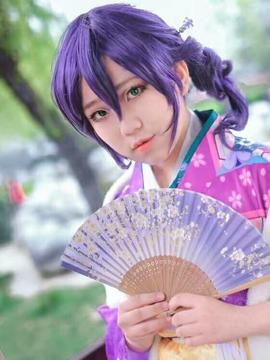 《LoveLive 》 东条希正月和服未觉醒 C O S P L A Y_0029