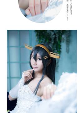 《舰队collection》 金刚同人婚纱C O S P L A Y._0022