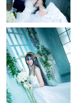 《舰队collection》 金刚同人婚纱C O S P L A Y._0029