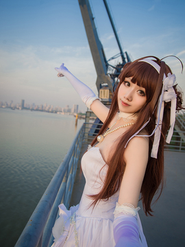 《舰队collection》 金刚同人婚纱C O S P L A Y._0033