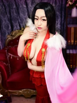《海贼王》海贼15周年—女帝波雅·汉库克 C O S P L A Y_0007