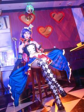 《Love Live!》东条希觉醒女仆 C O S P L A Y_东条希女仆觉醒 (2)