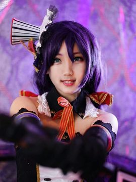 《Love Live!》东条希觉醒女仆 C O S P L A Y_女仆觉醒希 (2)
