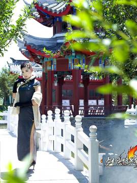 《剑侠情缘三》同人旗袍之苍云五毒 C O S P L A Y_0026