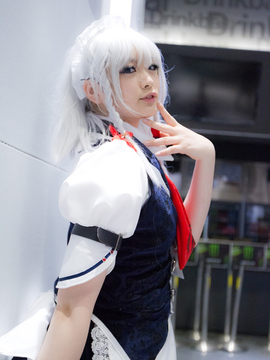 Touhou - Izayoi Sakuya cosplay by Mari_025