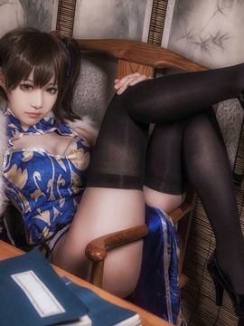 《舰队Collection》加贺旗袍 C O S P L A Y_0002