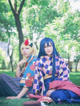 《Love Live!》大正浪漫和服未觉醒绘海组 C O S P L A Y_0007