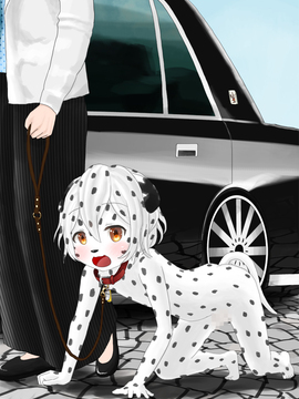 [紳士財閥] うちのメイドが全裸に首輪にアナル尻尾(+ボディペイント)で完全に犬になりきってオスと交尾しちゃうお話_251_bx04_03