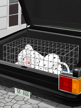 [紳士財閥] うちのメイドが全裸に首輪にアナル尻尾(+ボディペイント)で完全に犬になりきってオスと交尾しちゃうお話_293_bx11_03
