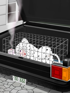 [紳士財閥] うちのメイドが全裸に首輪にアナル尻尾(+ボディペイント)で完全に犬になりきってオスと交尾しちゃうお話_296_bx11_06